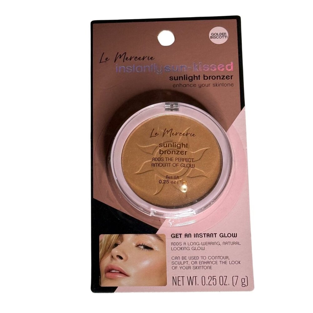 Le Mercerie Instantly Sun-Kissed Sunlight Bronzer Golden Biscotti